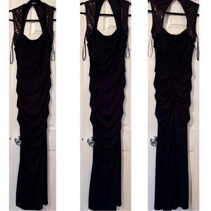 Calvin Klein - Elegant Black Evening Dress